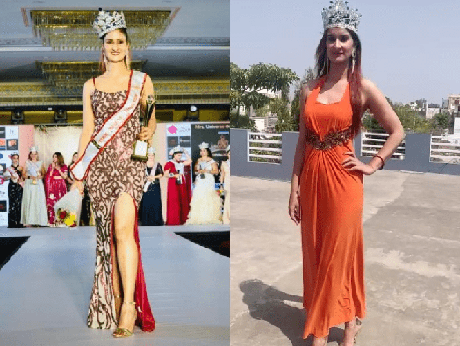 mrs india universe 49 year old